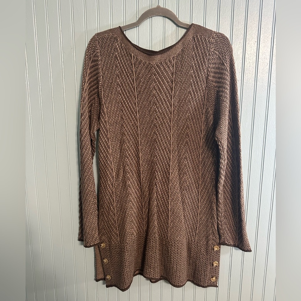 Eight Eight Eight Brown Knit Sweater